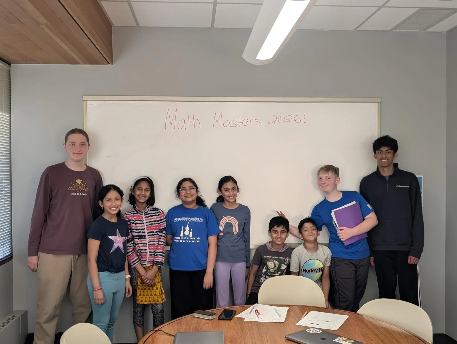 Grade Five team — Math Masters 2026