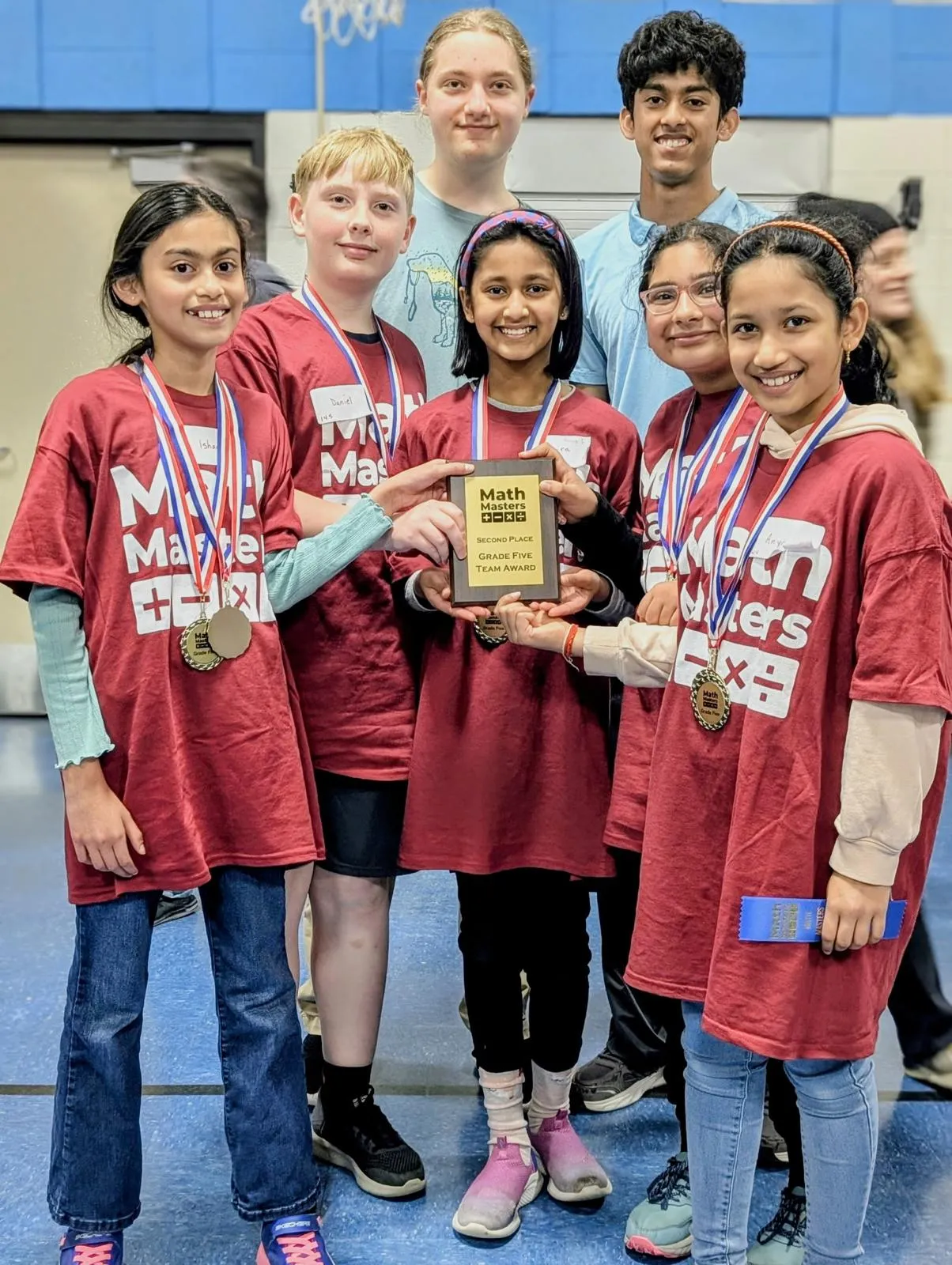 Grade Five team — Math Masters 2026
